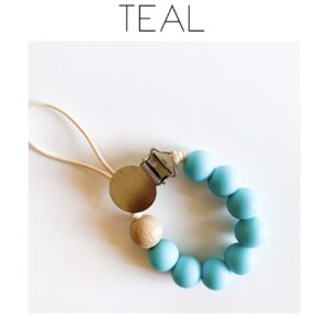 Silicone Dummy Clip - Teal