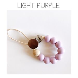 Silicone Dummy Clip - Light Purple
